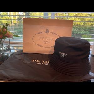 Ry-nylon Prada Bucket Hat